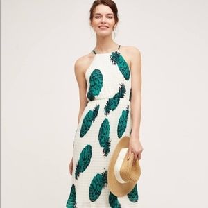 Anthropologie Sunday in Brooklyn Pineapple Dress S